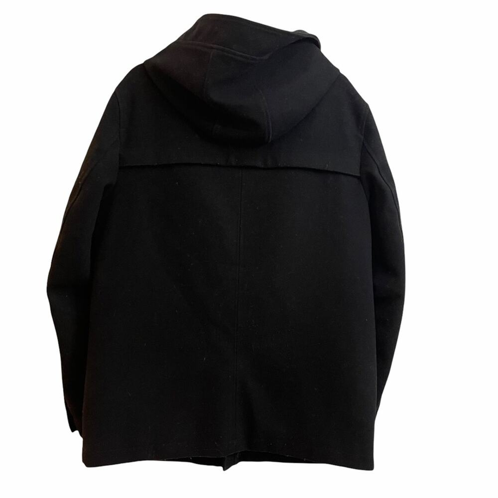 Cole Haan Black Wool Blend Coat - Picture 2 of 10